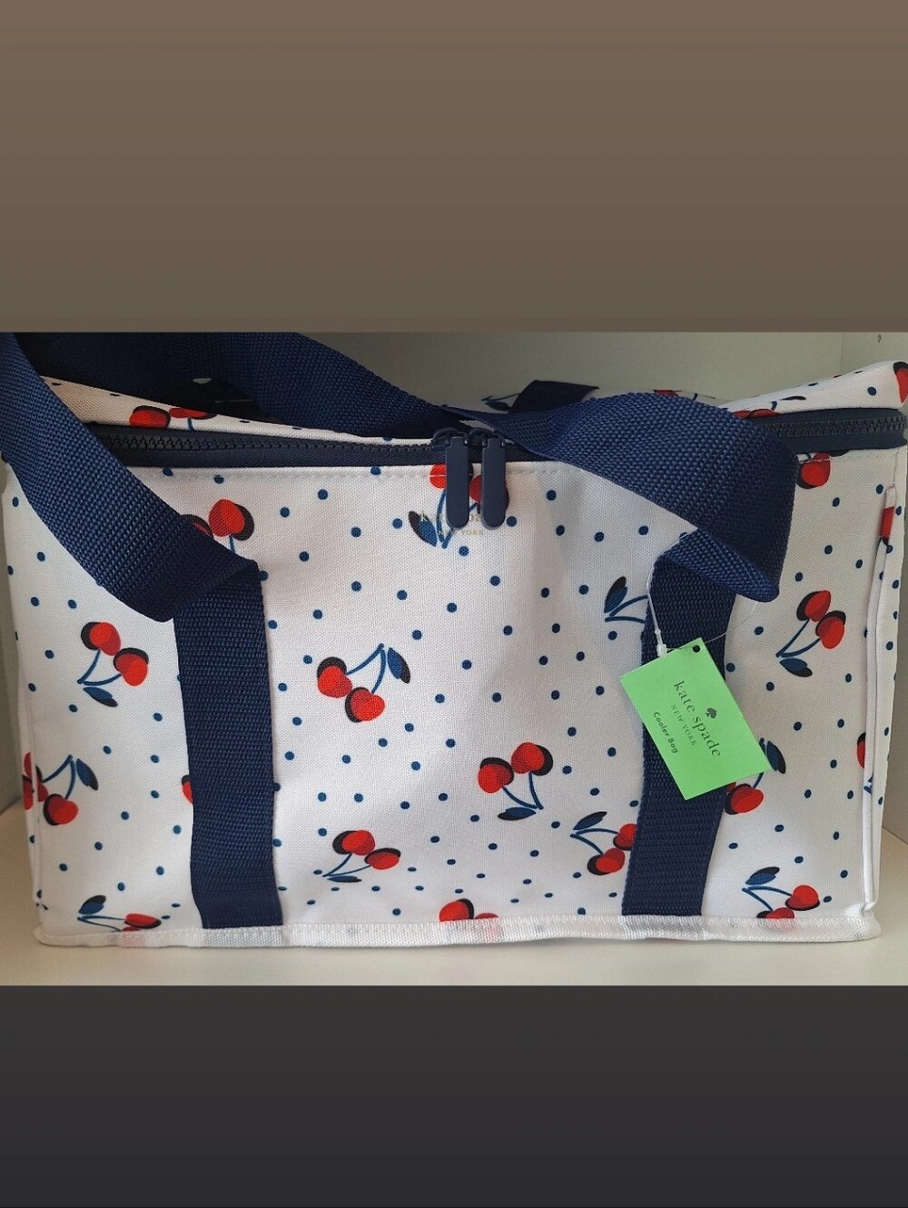 Kate Spade Cherry Dot Cooler Bag NWT - Picture 3 of 7